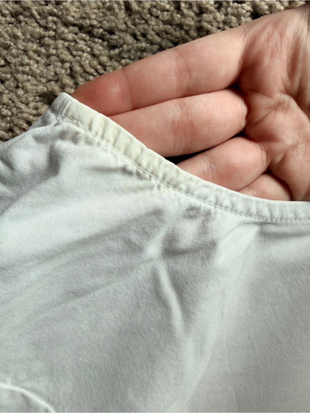 LOFT White Sleeveless V-Neck Button-Front Dress - Picture 4 of 5